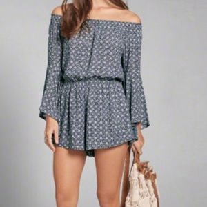 Abercrombie off the shoulder romper